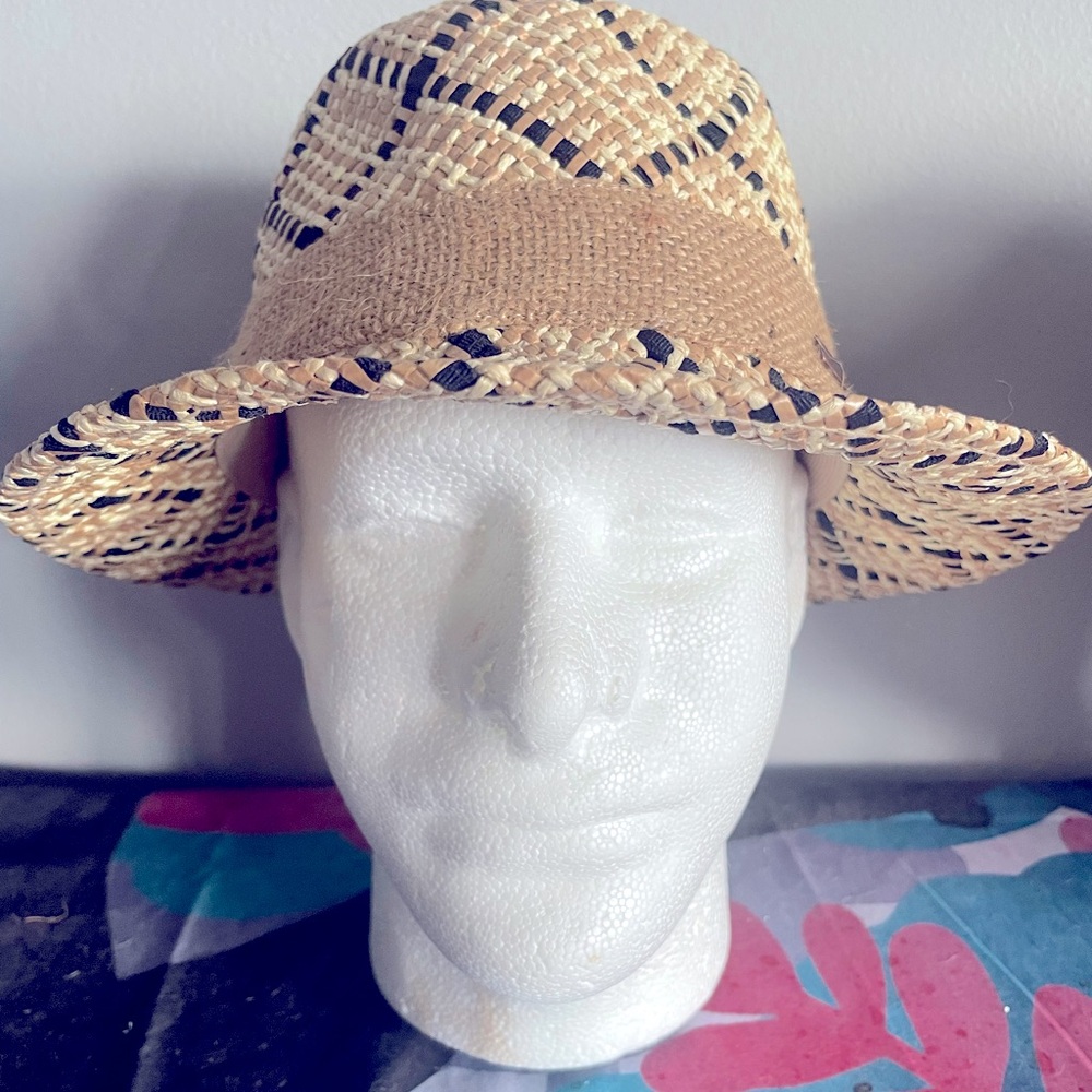 KANGOL Raffia w/ Hemp Marshal Trilby